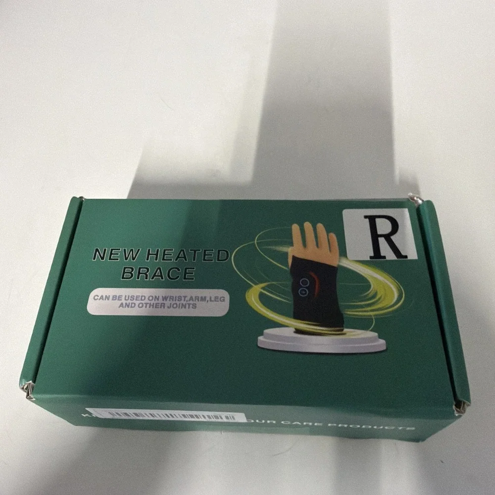 NEW Heated Massage Wrist Guard Right Hand New Sealed Package